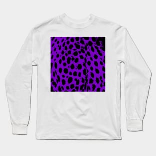 Cheetah Purple Long Sleeve T-Shirt